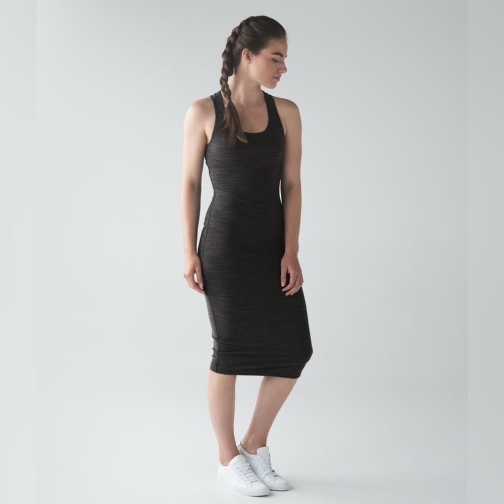 LULULEMON Mesh Back Dress With Built-In Bra